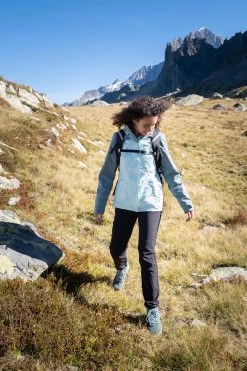 Quechua Women’s Hiking Jacket - MH 100 Green -Outdoor Adventure Shop womens hiking waterproof jacket mh 100 green 12