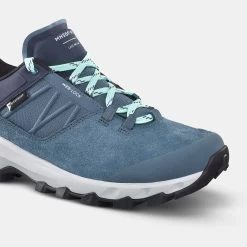 Quechua Women’s Hiking Shoes - MH 500 Blue -Outdoor Adventure Shop womens hiking waterproof shoes mh 500 blue 5