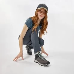 Quechua Women’s Hiking Shoes - MH 500 Blue -Outdoor Adventure Shop womens hiking waterproof shoes mh 500 blue 6