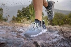 Quechua Women’s Hiking Shoes - MH 500 Blue -Outdoor Adventure Shop womens hiking waterproof shoes mh 500 blue 8