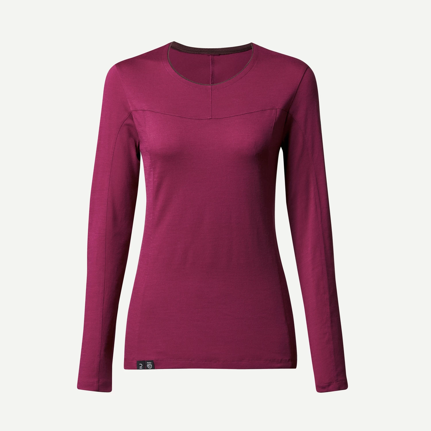 Women’s Merino Hiking T- Shirt - MT 500 Red 3 Women’s Merino Hiking T- Shirt - MT 500 Red